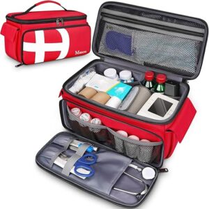 Mancro First Aid Medical Travel Bag Organizer