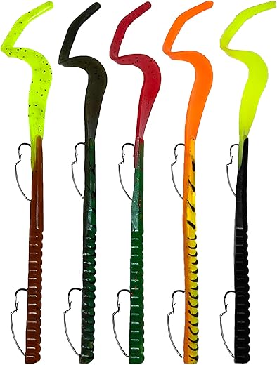 Delong Lures Fishing Lures Bass Set, 5 Pcs