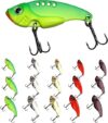 Dovesun Fishing Spoon Lures For Bass & Trout