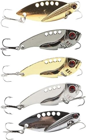Celwchx Fishing Spoons Lures Swimbait Blade Baits