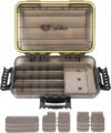 RUNCL Fishing Tackle Box, Waterproof Tray