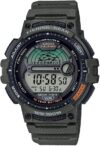 Casio Fishing Timer Quartz Watch, Green WS-1200H-3AVCF