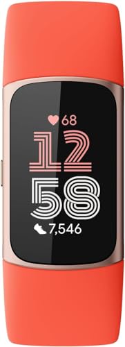 Fitbit Charge 6 Fitness Smartwatch, Gold Case - Image 3
