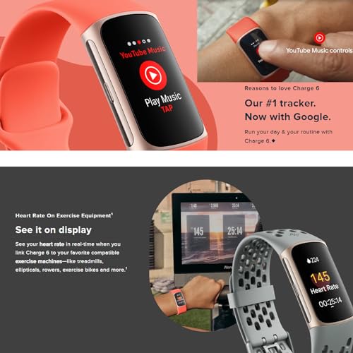 Fitbit Charge 6 Fitness Tracker Bundle - Image 3