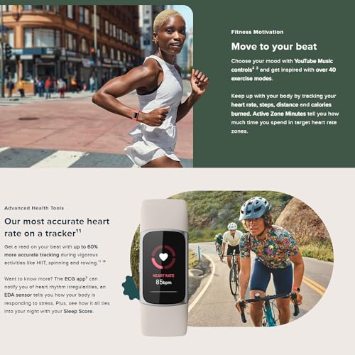 Fitbit Charge 6 Fitness Tracker Bundle - Image 4