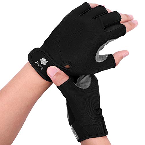 FitsT4 Sports Half Finger Padded Palm Gloves for Water Sports - Image 3