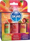 Skins Flavored Lube Set – Watermelon, Strawberry, Mango
