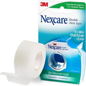 Nexcare Flexible Clear Waterproof Medical Tape
