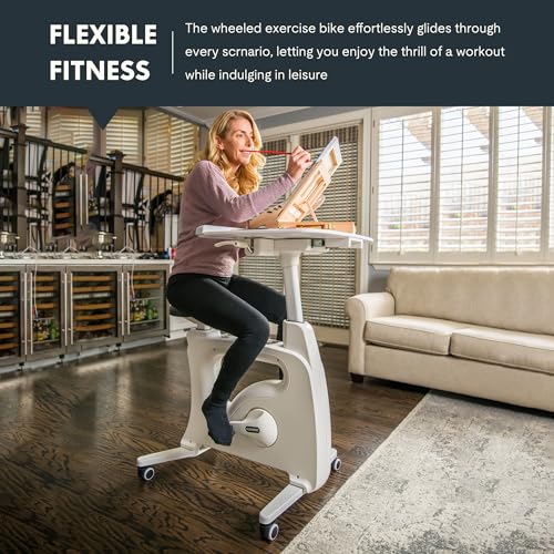 FLEXISPOT Exercise Bike With Pedal Exerciser - Image 5