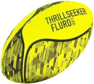 Canterbury Fluro Rugby Ball – Safety Yellow/Black