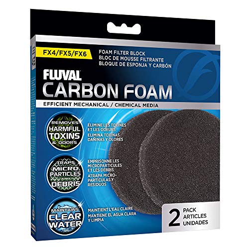 Fluval Aquarium Filter Media Bundle, Carbon Foam - Image 3