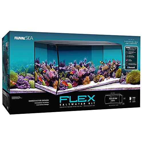 Fluval Flex 32.5 Marine Saltwater Aquarium Kit - Image 2