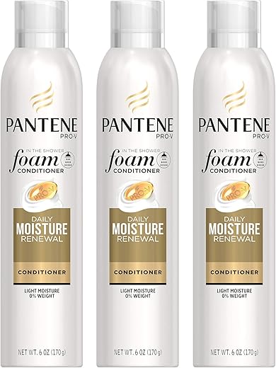 Pantene Foam Conditioner, Daily Moisture, 6 Fl Oz