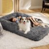 Bedsure Foldable Human Dog Bed For Kids