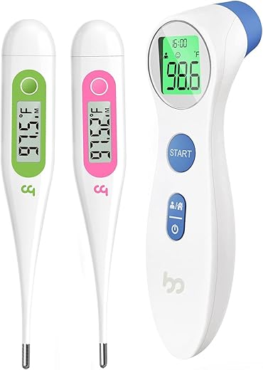 femometer Forehead, Oral & BBT Thermometer
