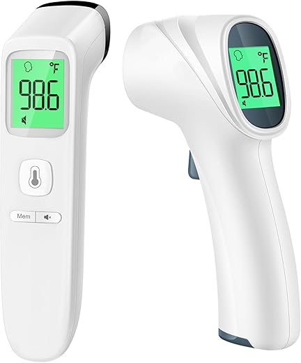 GoodBaby Forehead Thermometer - 202 White & 2000 Gray