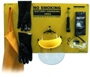 ideal Forklift Battery Protective PPE Kit