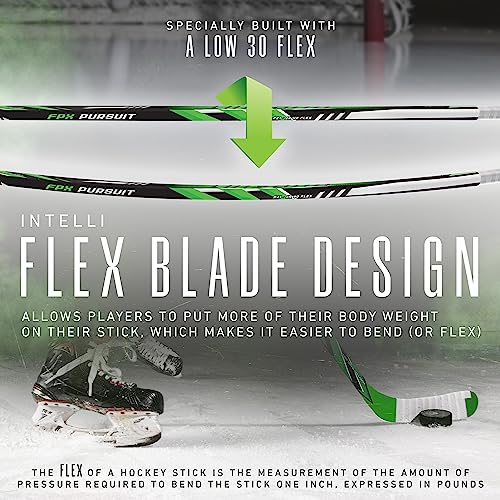 Franklin Sports Kids Ice Hockey Sticks - Ripper Junior - Image 3