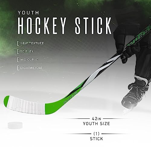 Franklin Sports Kids Ice Hockey Sticks - Ripper Junior - Image 2