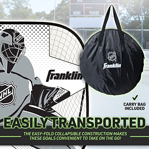 Franklin Sports Portable Pop Up Folding Hockey Goal - Image 5
