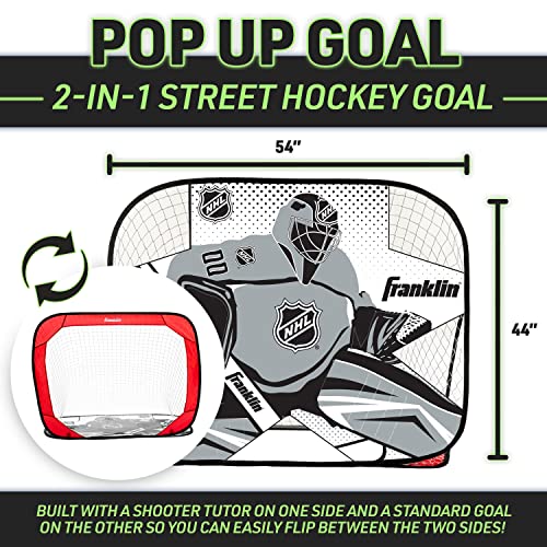 Franklin Sports Portable Pop Up Folding Hockey Goal - Image 2