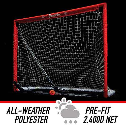Franklin Sports Youth Street Hockey Set - Sticks, Goal + Ball - Image 4