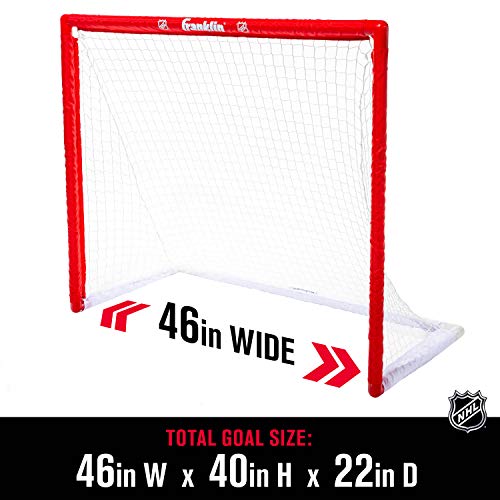 Franklin Sports Youth Street Hockey Set - Sticks, Goal + Ball - Image 2