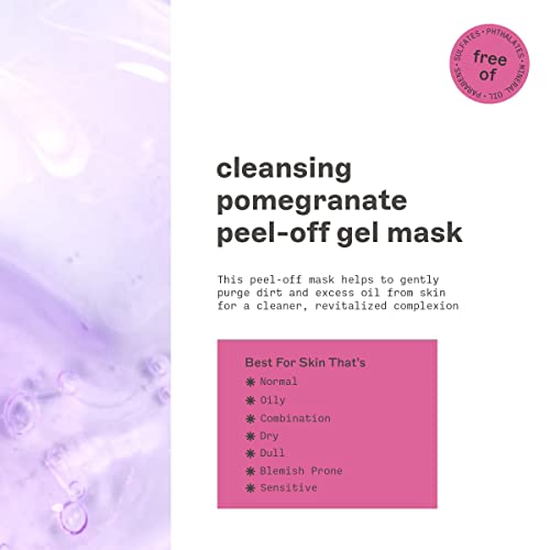 Freeman Cleansing Peel-Off Pomegranate Face Mask - Image 3