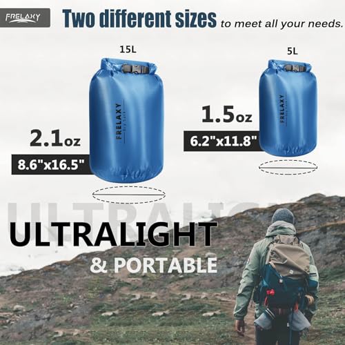Frelaxy Waterproof Lightweight Dry Bag Set - Image 2