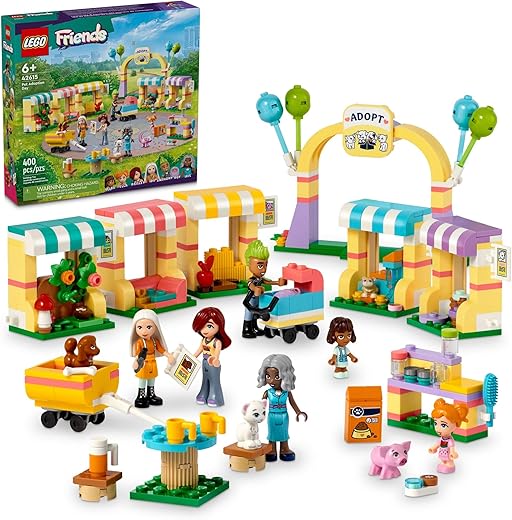 LEGO Friends Pet Adoption Day Toy Set