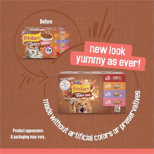 Friskies Extra Gravy Wet Cat Food Variety Pack - Image 2
