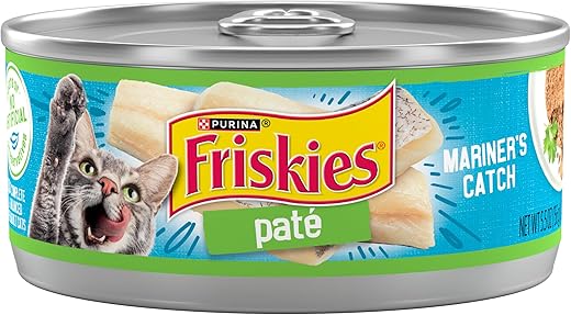Friskies Friskies Pate Wet Cat Food, Mariner's Catch