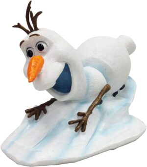Penn-Plax Frozen Sliding Olaf Aquarium Ornament