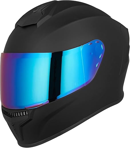 Auboa Full Face DOT Approved Motorcycle Helmet MD-813