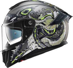 ILM Full Face Dual Visor Motorcycle Helmet Model-861A