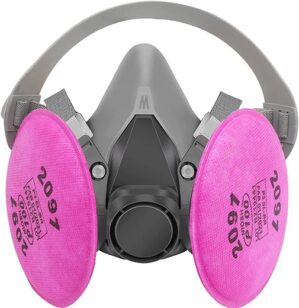 Ayybf Full Face Respirator Reusable Cover