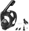 Jwintee Full Face Snorkel Mask With Camera Mount
