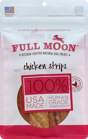 Full Moon Full Moon Chicken Strips Dog Treats