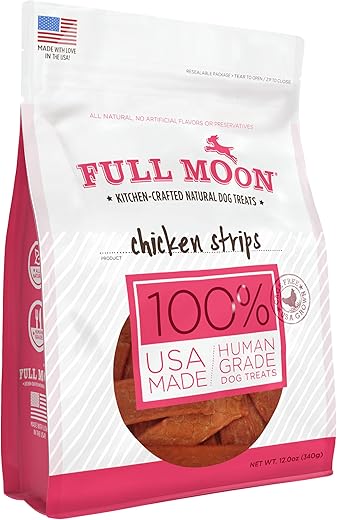 Full Moon Full Moon Chicken Strips Dog Treats