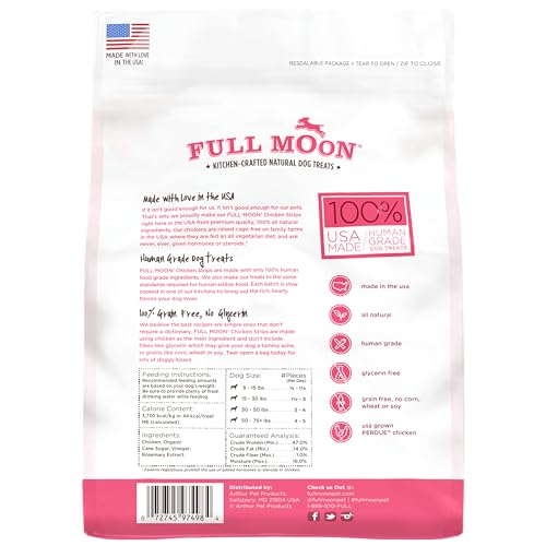 Full Moon Full Moon Chicken Strips Dog Treats - Image 2