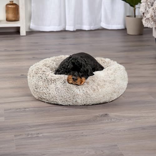 Furhaven 23" Round Calming Donut Dog Bed - Image 4