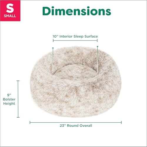 Furhaven 23" Round Calming Donut Dog Bed - Image 5