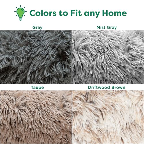 Furhaven 23" Round Calming Donut Dog Bed - Image 2