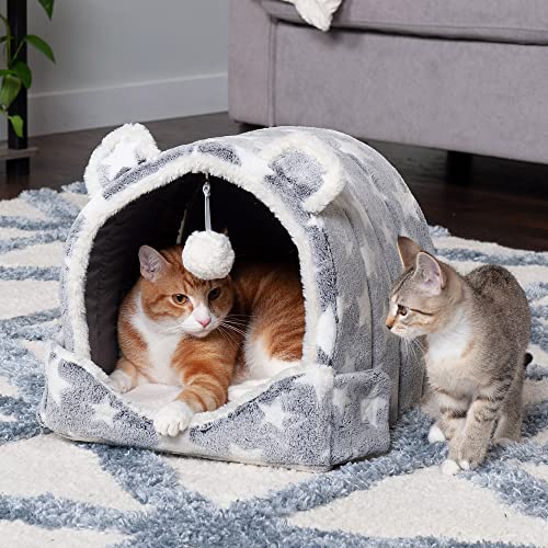 Furhaven Cat Bed Cave For Indoor Pets - Image 3