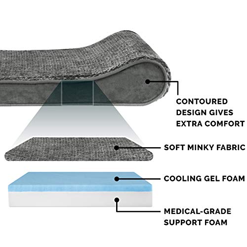 Furhaven Cooling Gel Dog Bed for Dogs - Image 3
