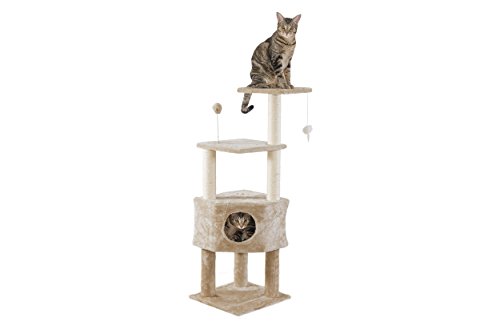 Furhaven Tiger Tough Cat Tree Clubhouse Playground - Image 2