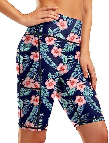 G Gradual Women's High Waisted Swim Shorts With Liner - Image 2