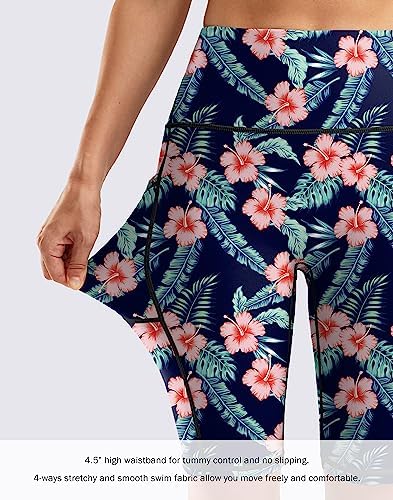 G Gradual Women's High Waisted Swim Shorts With Liner - Image 4