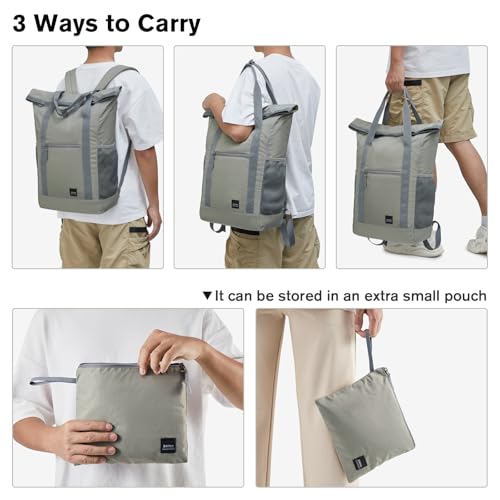 G4Free 40L Packable Convertible Hiking Backpack - Image 5