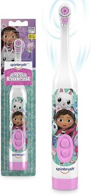 Spinbrush Gabby's Dollhouse Kids Electric Toothbrush